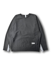 画像をギャラリービューアに読み込む, THE DEFORMED PTRN. L/S WAFFLE PULLOVER