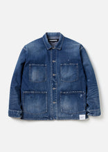 画像をギャラリービューアに読み込む, WASHED COVERALL JACKET