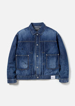 画像をギャラリービューアに読み込む, WASHED LIGHTWEIGHT DENIM JACKET