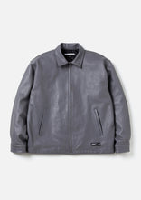 画像をギャラリービューアに読み込む, LEATHER ZIP WORK JACKET