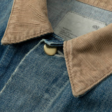 画像をギャラリービューアに読み込む, MADNESS TYPE-III SEA ISLAND DENIM JACKET (CORDUROY COLLAR)