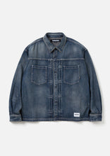 画像をギャラリービューアに読み込む, WASHED DENIM SHIRT LS