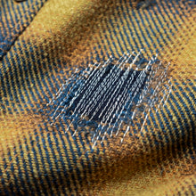 画像をギャラリービューアに読み込む, JAZZ-NEP DISTRESSED FLANNEL BD SHIRT