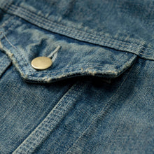 画像をギャラリービューアに読み込む, MADNESS TYPE-III SEA ISLAND DENIM JACKET (CORDUROY COLLAR)