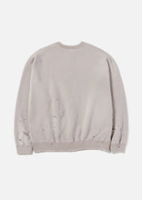 画像をギャラリービューアに読み込む, DAMAGE SWEATSHIRT LS