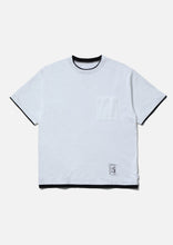 画像をギャラリービューアに読み込む, BW . LAYERED TRIM CREWNECK SS