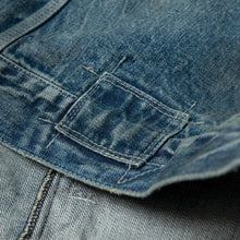 画像をギャラリービューアに読み込む, MADNESS TYPE-III SEA ISLAND DENIM JACKET (CORDUROY COLLAR)