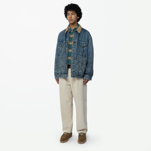画像をギャラリービューアに読み込む, MADNESS TYPE-III SEA ISLAND DENIM JACKET (CORDUROY COLLAR)