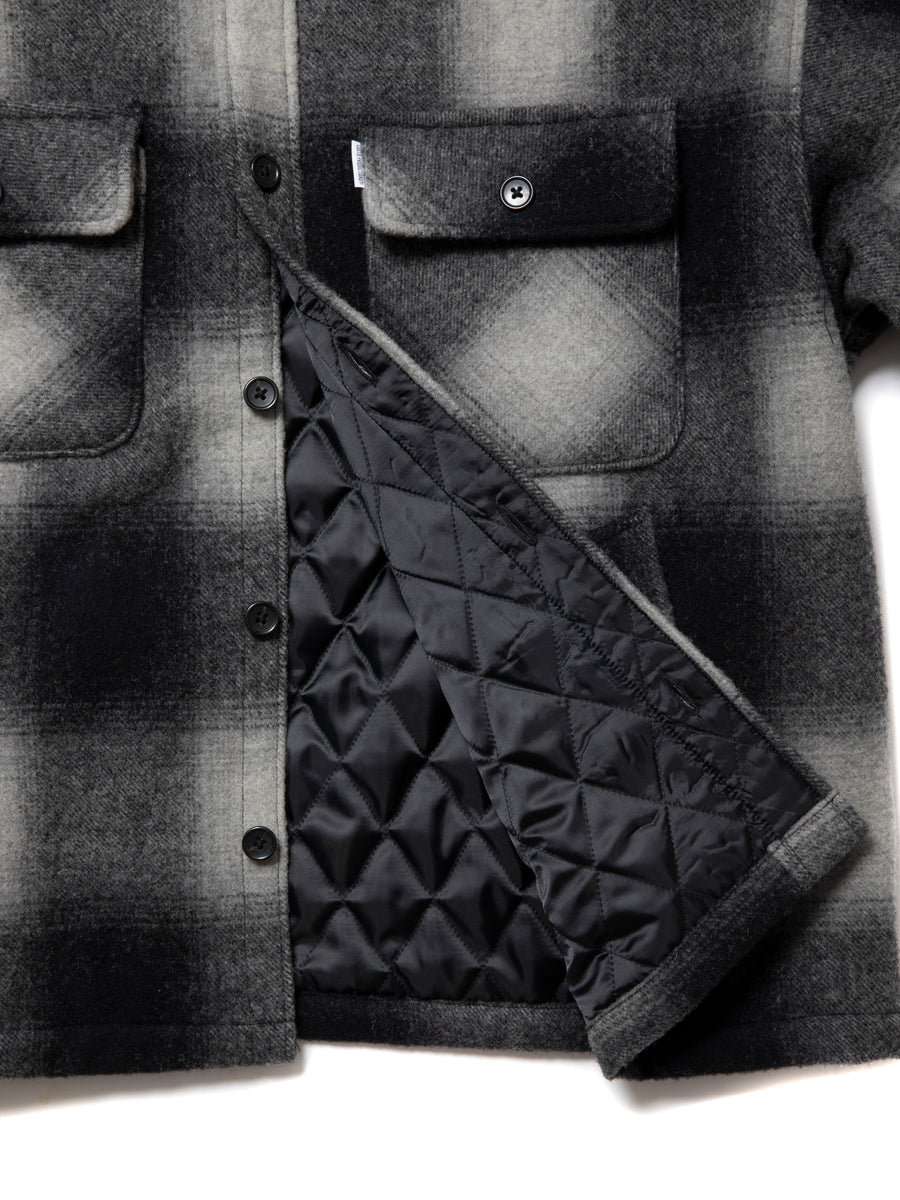 ジャケット・アウター OMBRE CHECK WOOL CPO JACKET COOTIE PRODUCTIONS / Ombre Check Wool CPO Jacket 通販 正規代理店