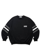 画像をギャラリービューアに読み込む, Heavy OZ Jersey Jacquard Sleeve Crew