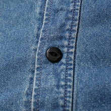 画像をギャラリービューアに読み込む, L/S TIE DYE SLEEVE DENIM SHIRT