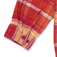 画像をギャラリービューアに読み込む, PLAID ZIP UP SHIRT