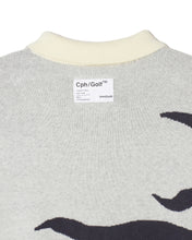 画像をギャラリービューアに読み込む, HORIZONTAL FIRE KNIT POLO