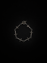 画像をギャラリービューアに読み込む, Ornament Cross Link Bracelet