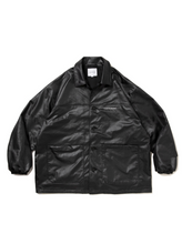 画像をギャラリービューアに読み込む, Damp Coated Satin Car Coat
