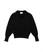 画像をギャラリービューアに読み込む, WOOL KNIT POLO