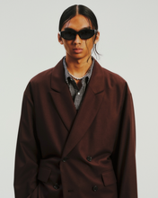 画像をギャラリービューアに読み込む, T/W Twill Double Breasted Jacket