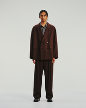 画像をギャラリービューアに読み込む, T/W Twill Double Breasted Jacket