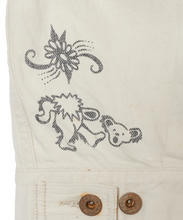画像をギャラリービューアに読み込む, TATTOO FLASH PRINT DENIM JACKET