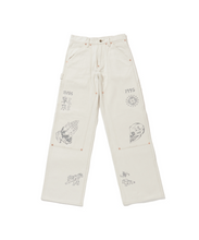 画像をギャラリービューアに読み込む, TATTOO FLASH PRINT MODERN DENIM PAINTER