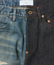 画像をギャラリービューアに読み込む, HALF AGED MODERN DENIM STRAIGHT CUT