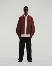 画像をギャラリービューアに読み込む, Grainy Denim Work Jacket