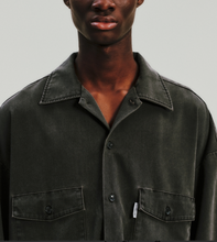 画像をギャラリービューアに読み込む, Pigment Coating T/R Twill L/S Work Shirt