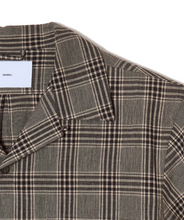 画像をギャラリービューアに読み込む, LINEN OPEN-COLLOR HALF SLEEVE SHIRT