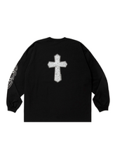 画像をギャラリービューアに読み込む, Pima Cotton L/S Tee (Leaf Skull)