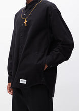 画像をギャラリービューアに読み込む, CROSS EMBROIDERY SHIRT LS