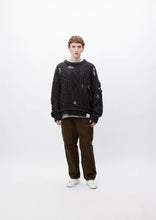 画像をギャラリービューアに読み込む, PATCHWORK SAVAGE SWEATER