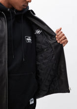 画像をギャラリービューアに読み込む, LEATHER ZIP WORK JACKET