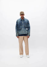 画像をギャラリービューアに読み込む, WASHED SHORT COVERALL JACKET