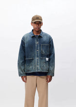 画像をギャラリービューアに読み込む, WASHED SHORT COVERALL JACKET