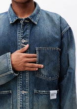 画像をギャラリービューアに読み込む, WASHED SHORT COVERALL JACKET