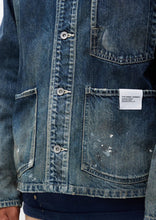 画像をギャラリービューアに読み込む, WASHED SHORT COVERALL JACKET