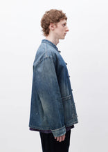 画像をギャラリービューアに読み込む, WASHED DENIM KF JACKET