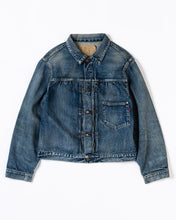 画像をギャラリービューアに読み込む, FRONT TUCK DENIM JACKET