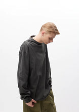 画像をギャラリービューアに読み込む, PIGMENT DYED CREWNECK LS