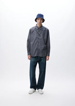 画像をギャラリービューアに読み込む, CROSS EMBROIDERY SHIRT LS