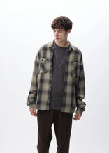 画像をギャラリービューアに読み込む, SAVAGE BLOCK HOMBRE CHECK SHIRT LS
