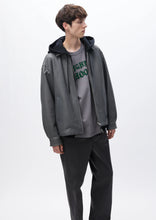 画像をギャラリービューアに読み込む, LEATHER ZIP WORK JACKET