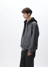 画像をギャラリービューアに読み込む, LEATHER ZIP WORK JACKET