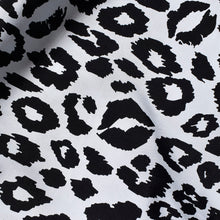 画像をギャラリービューアに読み込む, WDS x MINEDENIM LIPS LEOPARD PRINT OPEN COLLAR SH