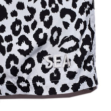 画像をギャラリービューアに読み込む, WDS x MINEDENIM LIPS LEOPARD PRINT EASY SHORTS