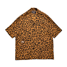 画像をギャラリービューアに読み込む, WDS x MINEDENIM LIPS LEOPARD PRINT OPEN COLLAR SH
