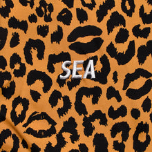 画像をギャラリービューアに読み込む, WDS x MINEDENIM LIPS LEOPARD PRINT OPEN COLLAR SH