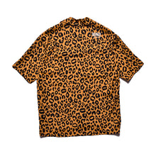 画像をギャラリービューアに読み込む, WDS x MINEDENIM LIPS LEOPARD PRINT OPEN COLLAR SH