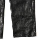 画像をギャラリービューアに読み込む, LEATHER PANTS VINTAGE W