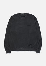 画像をギャラリービューアに読み込む, PIGMENT DYED WAFFLE FABRIC CREWNECK LS